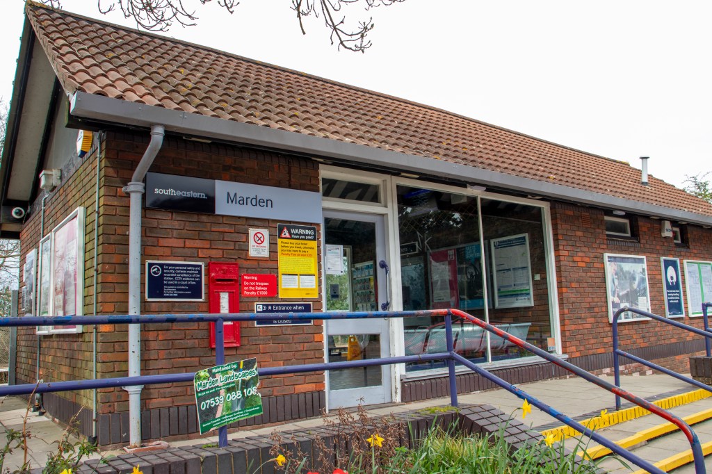 Marden railway station