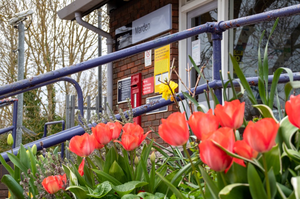 Marden railway station