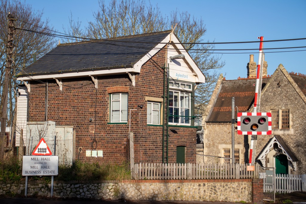 Aylesford signal box