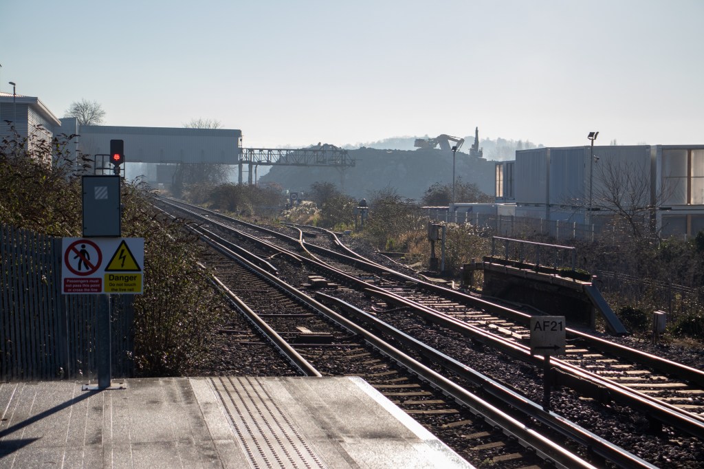 new hythe railway station papermill spur